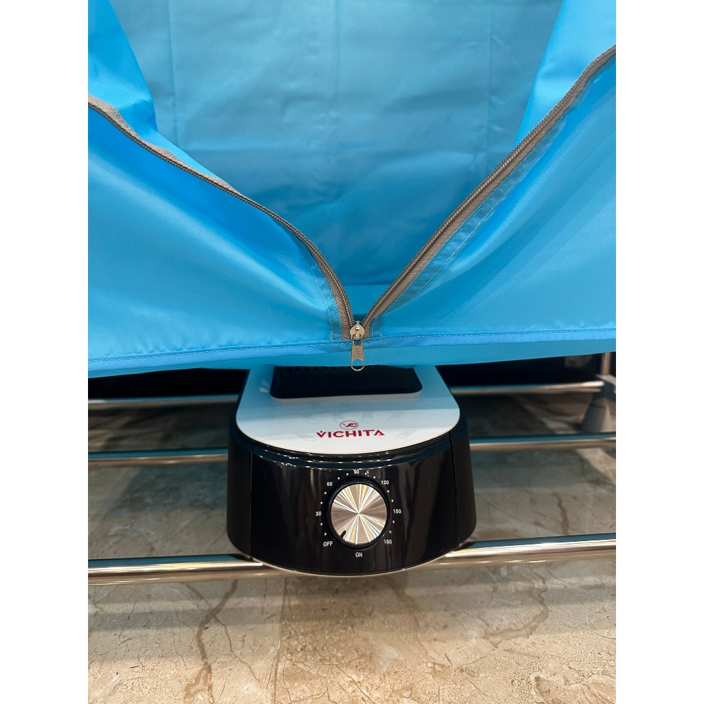 Tủ sấy quần áo công suất 1500W, Máy sấy quần áo VICHITA V900, Sản xuất tại việt nam