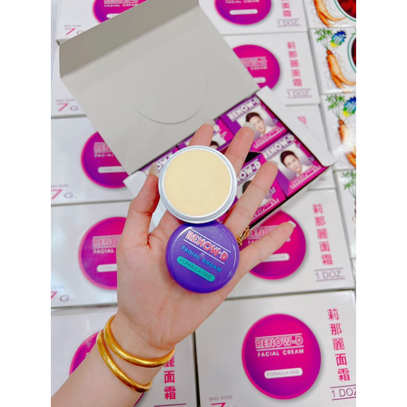 Kem Dưỡng Trắng Da RENOW-D facial Cream 7g Thái Lan