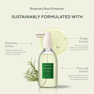 Tinh Chất Dưỡng Tóc Aromatica Rosemary Root Enhancer 100ml