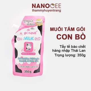 Muối Tắm Trắng Gói Sữa Bò Tẩy Tế Bào Chết Milk Salt Thái Lan