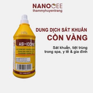 Dung Dịch Sát Khuẩn Y Tế Cồn Vàng 10% (Cồn Đỏ) 100ml 500ml