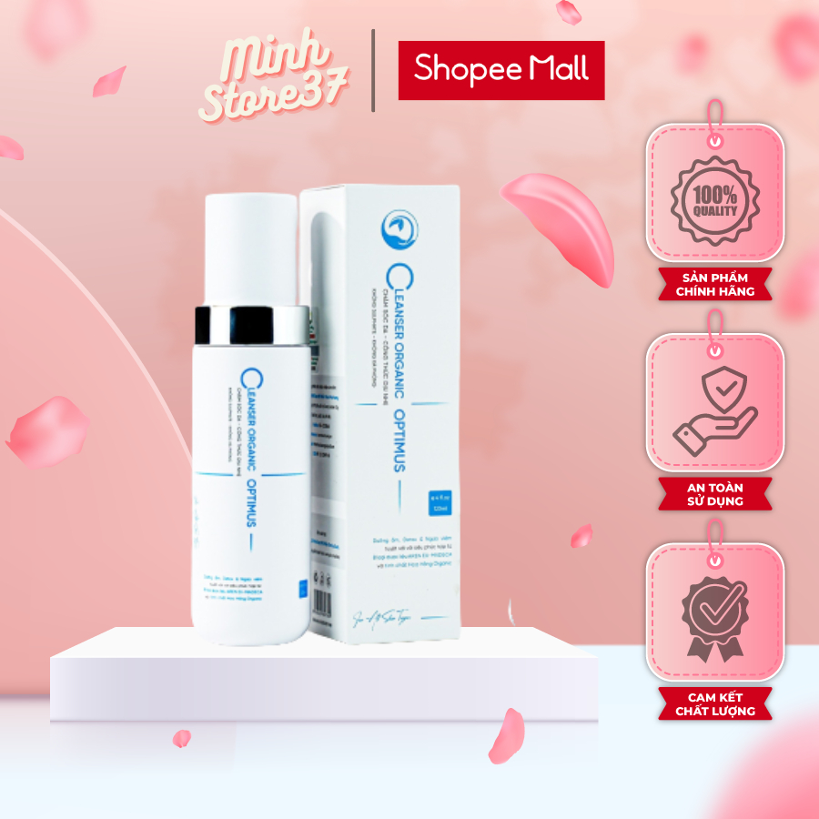 Sữa Rửa Mặt Trắng Da Ngừa Mụn Optimus THANH MỘC HƯƠNG 120ml