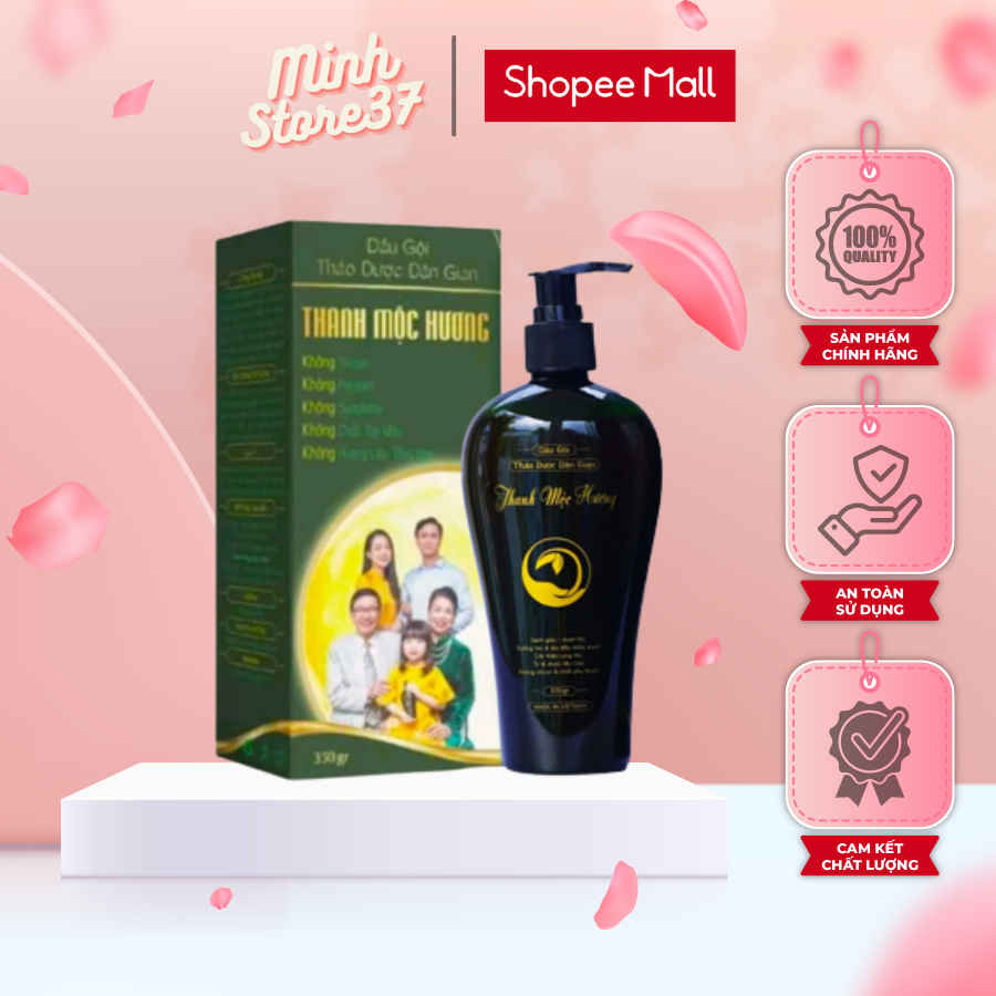 Dầu Gội Ngăn Rụng Kích Thích Mọc Tóc THANH MỘC HƯƠNG 350ml Chính Hãng