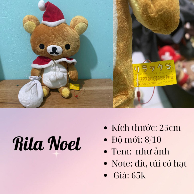 Gấu bông Xì Trum - Sóc Dale Chip - Rilakkuma 2hand, đọc kỹ phần mô tả