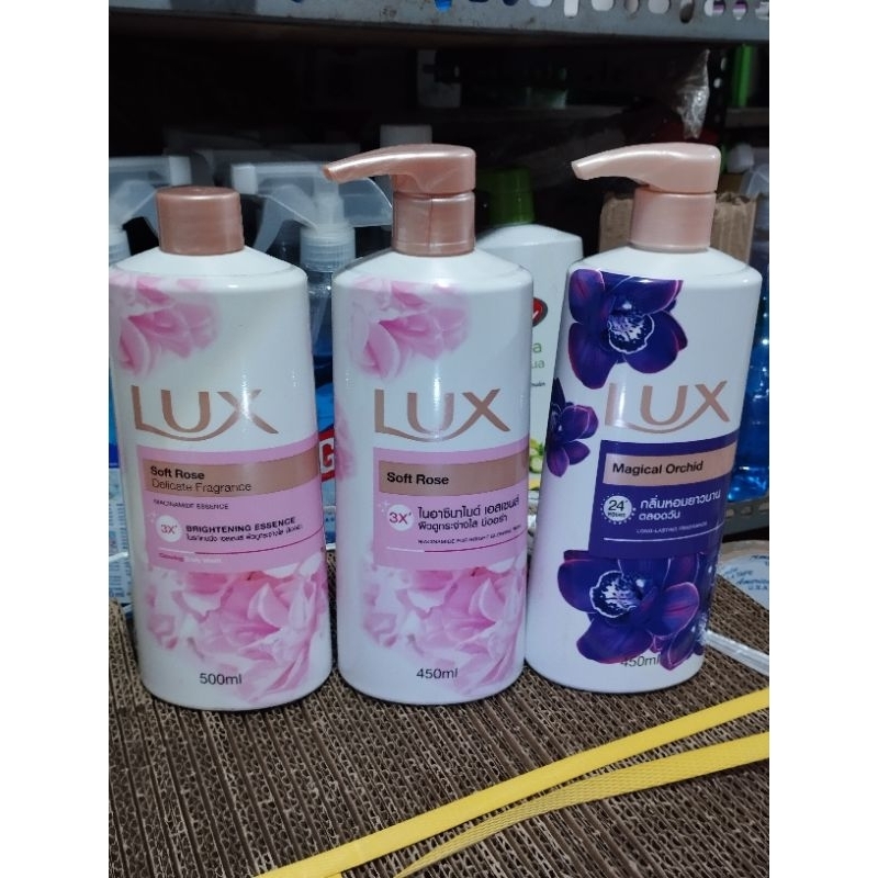 Sữa tắm Lux 500ml - Hoa hồng Pháp nồng nàn
