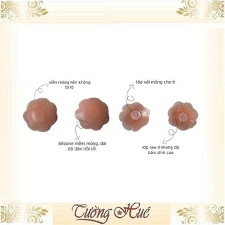 Dán ngực nipple silicone pad.