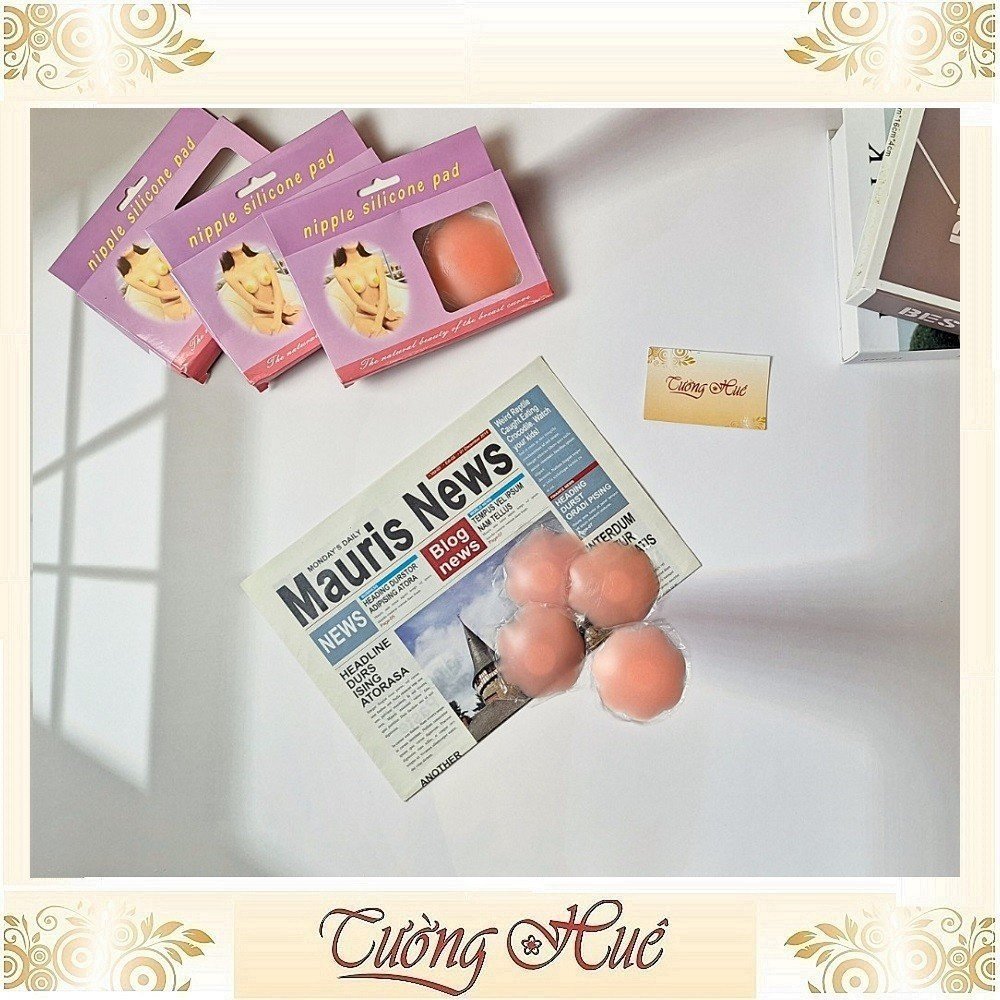 Dán ngực nipple silicone pad.