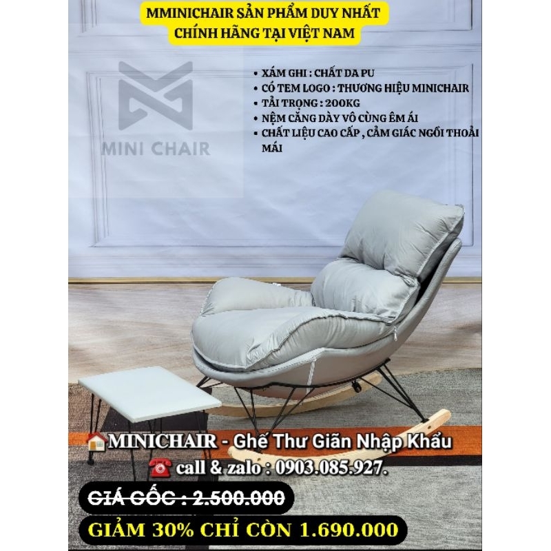 GHẾ LƯỜI BẬP BÊNH THƯ GIÃN MINICHAIR