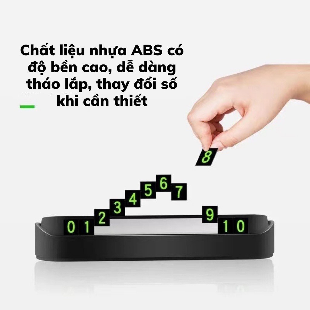 Bảng ghi số điện thoại trên ô tô gắn Taplo xe hơi chính hãng