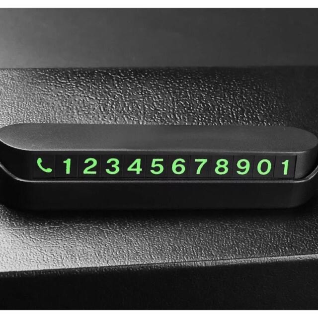 Bảng ghi số điện thoại trên ô tô gắn Taplo xe hơi chính hãng