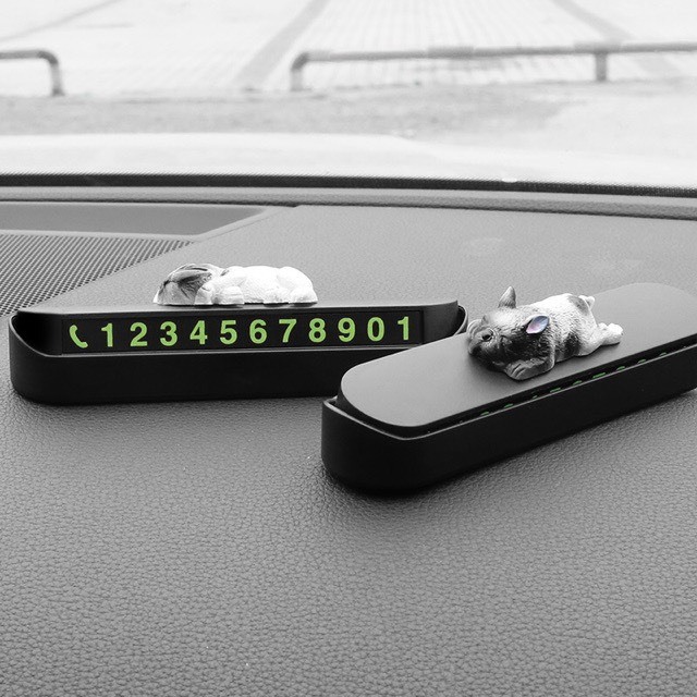 Bảng ghi số điện thoại trên ô tô gắn Taplo xe hơi chính hãng