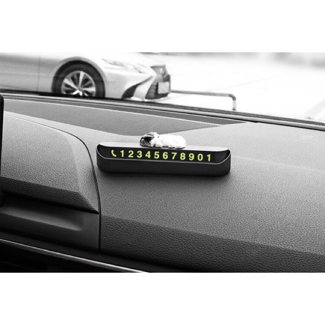 Bảng ghi số điện thoại trên ô tô gắn Taplo xe hơi chính hãng