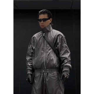 Áo khoác gió xám rich reflective lind windbreaker - ak074b