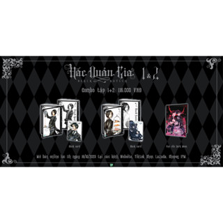 Combo Hắc Quản Gia 1 + 2 có card Dark Moon