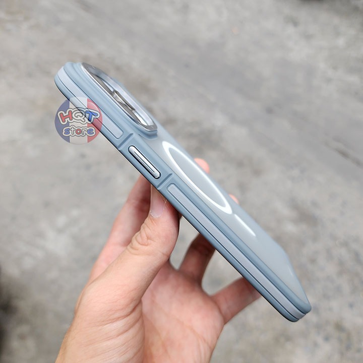 Ốp lưng nhám mờ Youngkit Rock Sand Skin Feel MS cho IP 15 Pro Max / 15 Pro chống vân tay chống bám bẩn