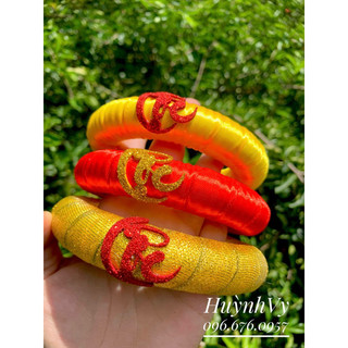 1 cặp đế chưng hoa quả tết đính chữ Lộc