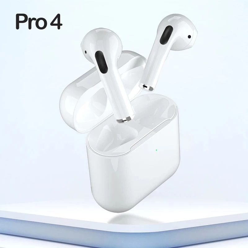 Tai Nghe Bluetooth Không Dây Nhét Tai Chống Nước Giảm Tiếng Ồn Có Mic cảm ứng thông minh PRO4 Cho Xiaomi IPHONE Android