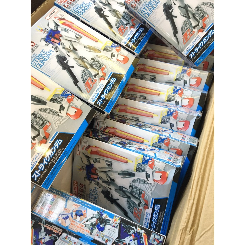 Mô hình Gundam EG RX-78-2 1/144 Entry Grade, robot lắp ráp EG RX78-2, đồ chơi trẻ em