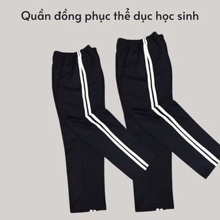 Quần thể dục đồng phục học sinh cấp 1, Quần thể thao 2 sọc đồng phục học sinh