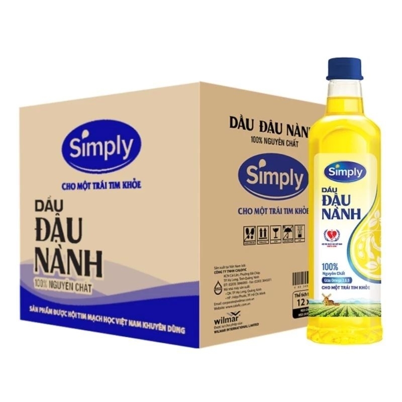 Simply đậu nành , Gạo Lứt ,Cái Lân , Meizan, Neptune chai 1 lít