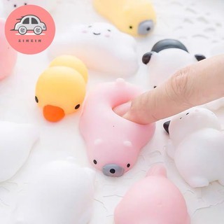 Đồ chơi Squishy Mochi hình thú mềm dẻo dễ thương giảm căng thẳng, trang trí điện thoại