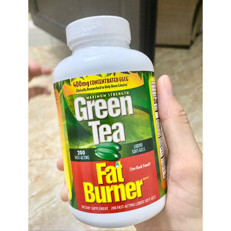 Auth viên uống gi ảm mỡ c ân GREEN TEA 200v/2025