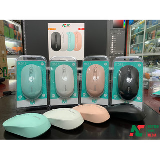 Chuột Không Dây Mixie R518 (hồng, xanh, trắng, đen)