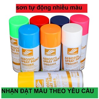 Sơn Xe Ô TÔ , xe Máy đủ màu - Sơn Xịt Tay Ô Tô Xe Máy Cao Cấp - Xóa vết xước xe ô tô - HAOSHUN Paint
