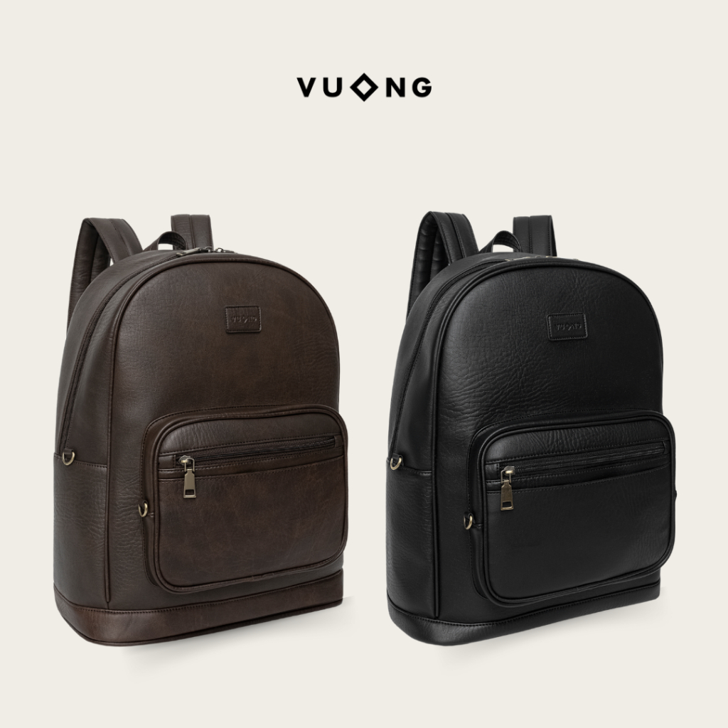 Balo da Vuông Shop®️ Atelier văn phòng đi học du lịch đựng laptop đứng dáng
