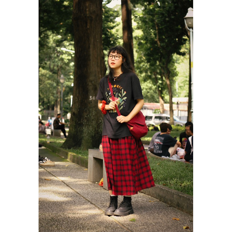 Áo Thun Cotton 100% In Hình Nấm/ Rừng Vui Noel