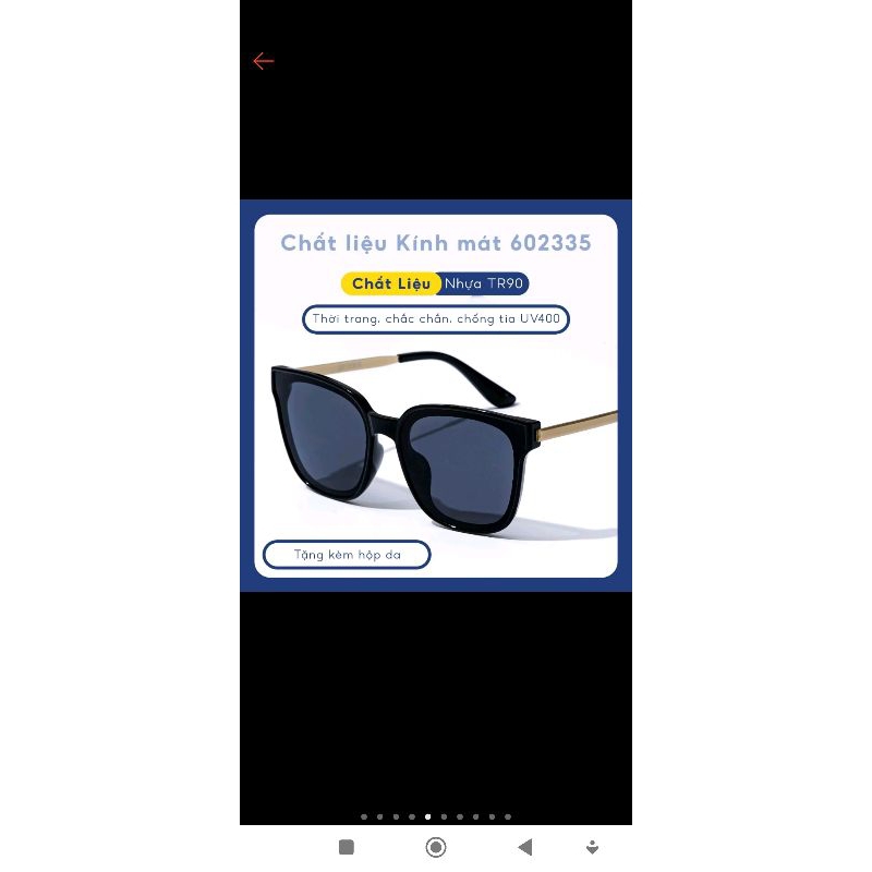 Pass kính râm nhà Lily