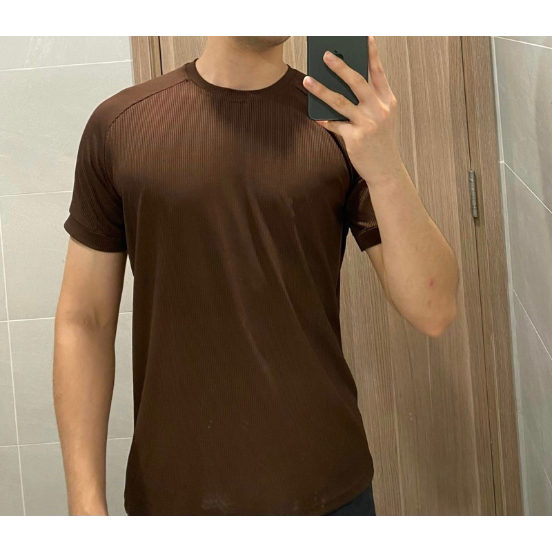 Áo thun body gân nhỏ co giãn