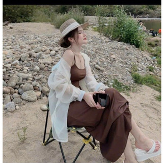 Đầm kèm áo
