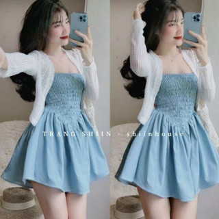 Đầm kèm khoác