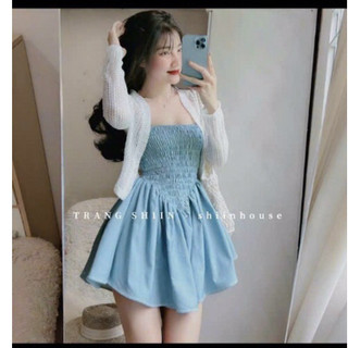 Đầm kèm khoác