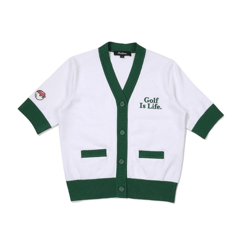 ÁO GOLF NỮ MALBON CHẤT LIỆU DỆT KIM ĐẸP,TRẺ TRUNG