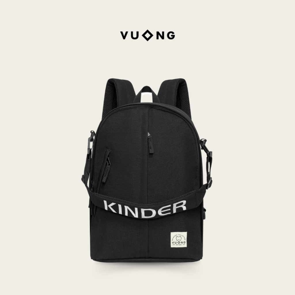 Balo Vuông Shop®️ Kinder đi học du lịch đi làm kiểu dáng năng động chất vải chống thấm