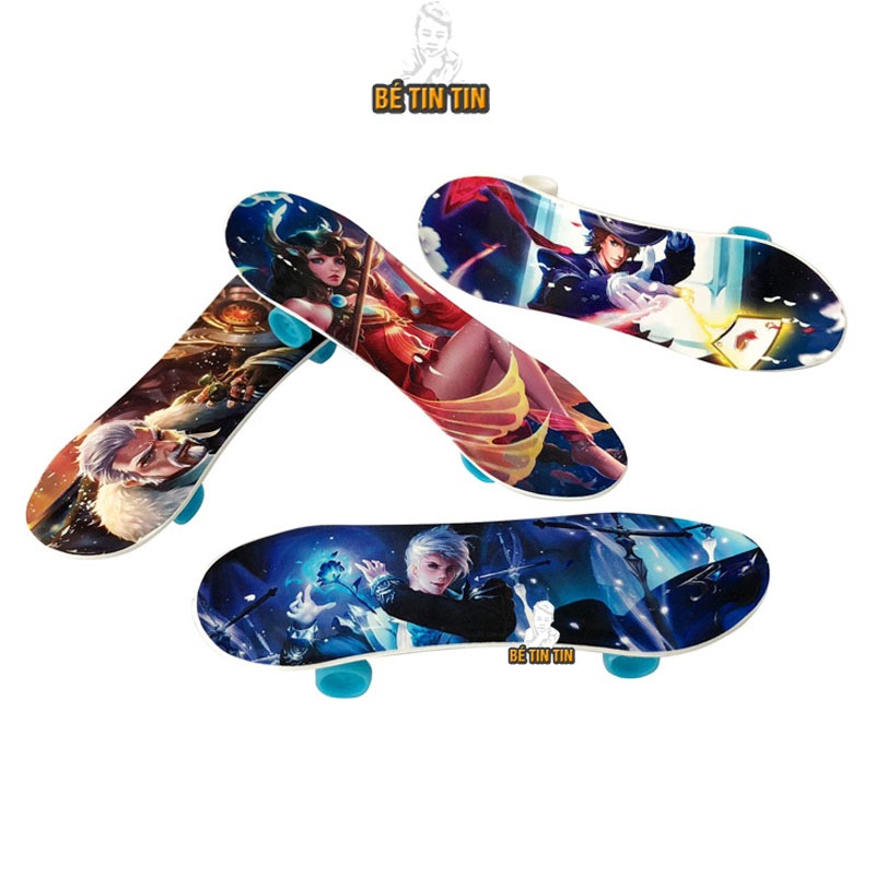 Ván trượt ngón tay mini bằng nhựa nhiều hình cute dễ thương