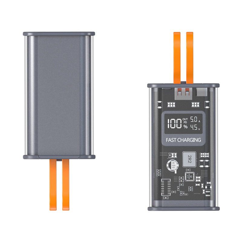 Box sạc 4 cell 21700  sạc nhanh 22,5w