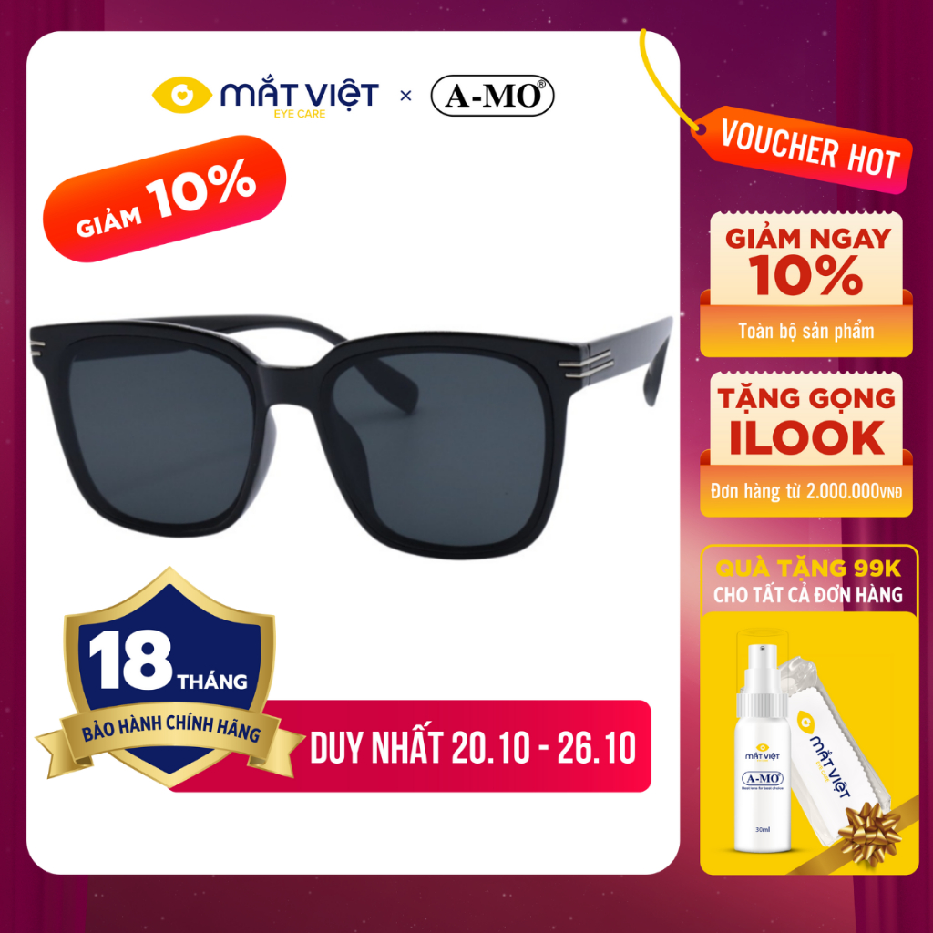 Kính Mát A-MO Chống UV400 kiểu dáng thời trang - Summer Collection Sunglasses