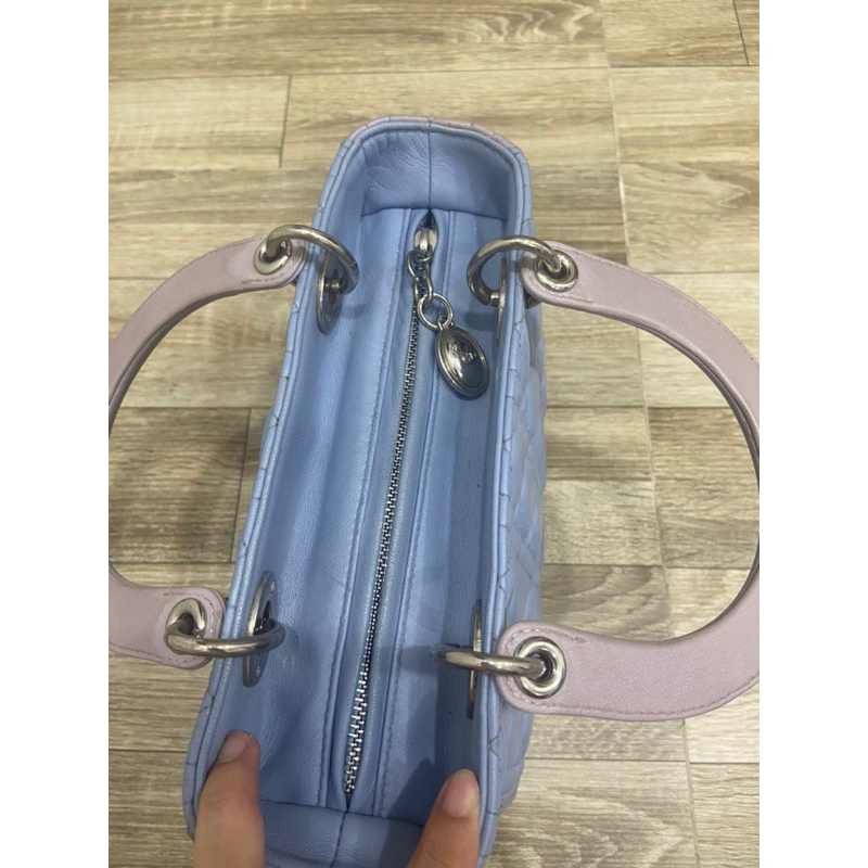 Túi si da thật Dior Lady