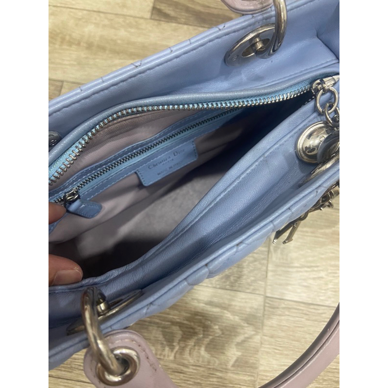 Túi si da thật Dior Lady