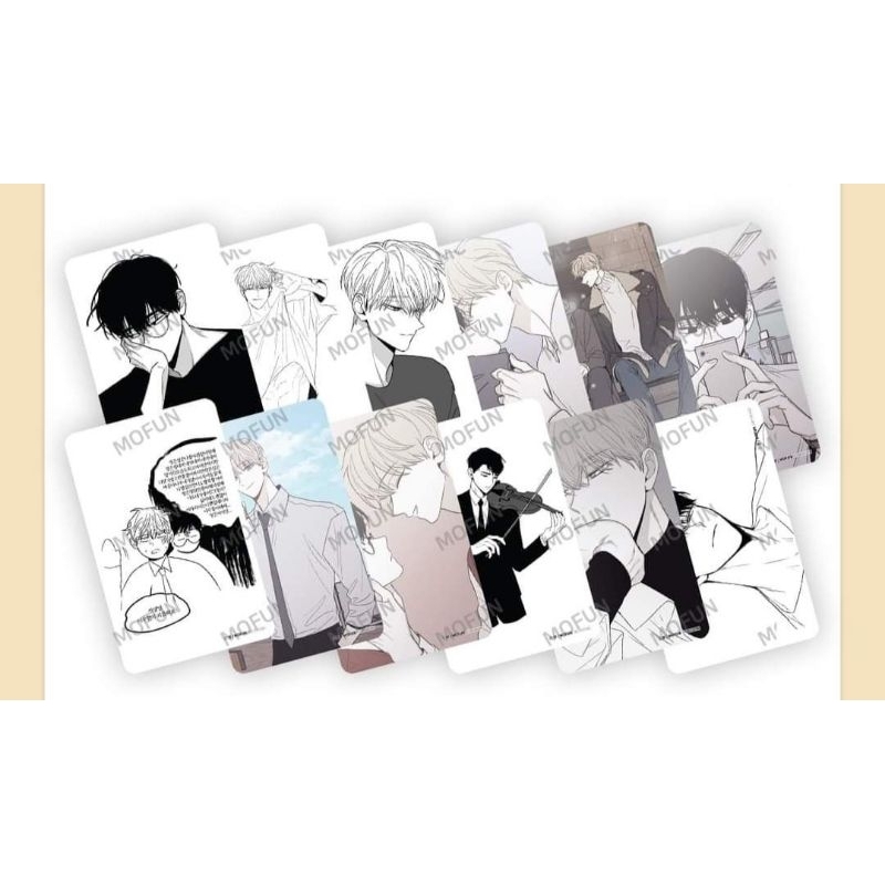 Set 12 card bo góc nhân vật trong truyện manhwa Checkmate hàng chính hãng Mofun