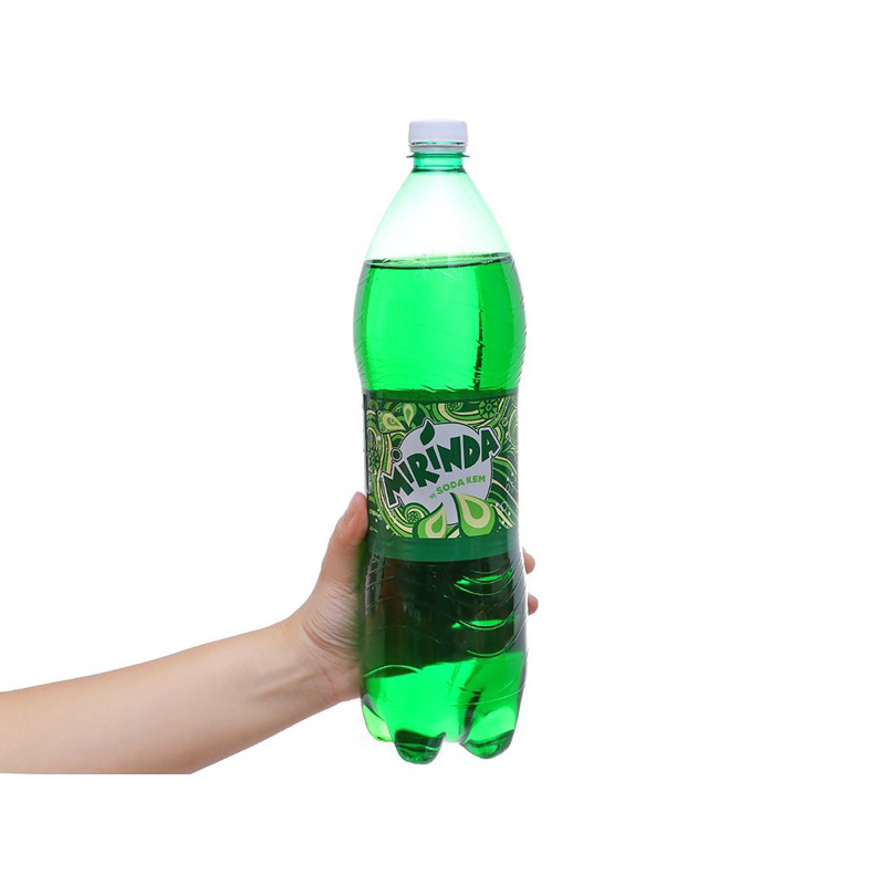 Chai 1,5 Lít nước ngọt có gas Mirinda soda kem
