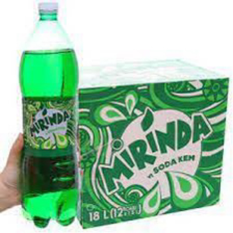Chai 1,5 Lít nước ngọt có gas Mirinda soda kem