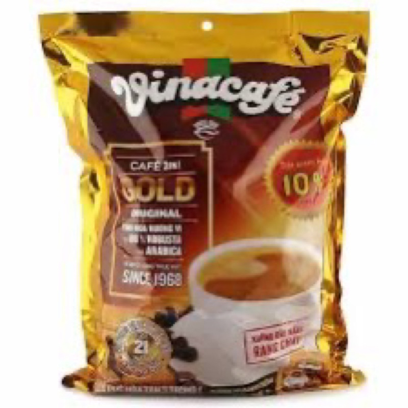 Cafe 3in1 Vinacafé gold Orriginal bịch 24 gói 20g