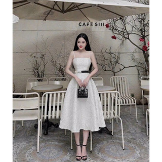 Đầm gấm nữ