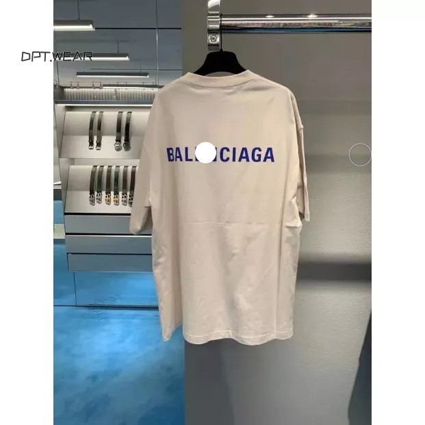Áo Phông Balciaga Oversized Logo Sprint T-Shirt Chất Lượng Cao