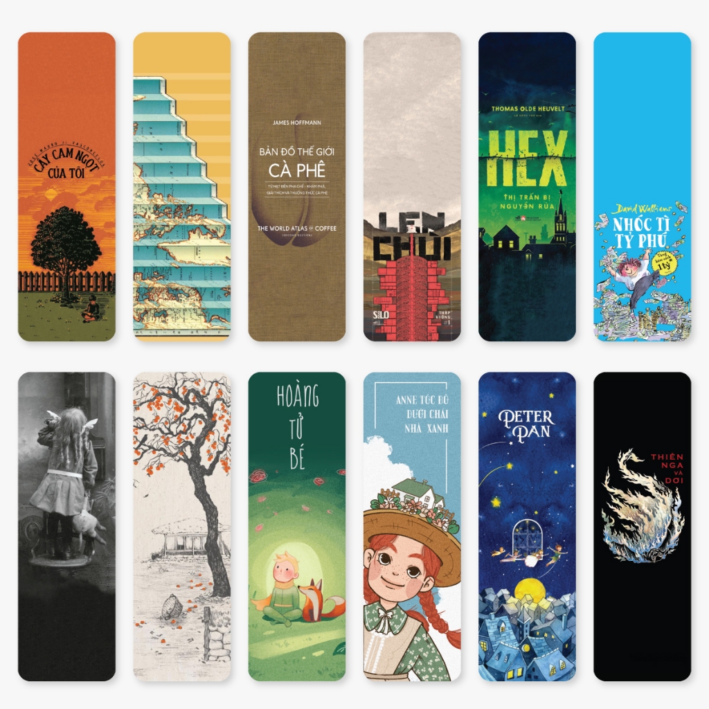 Bookmark giấy đánh dấu sách Nhã Nam