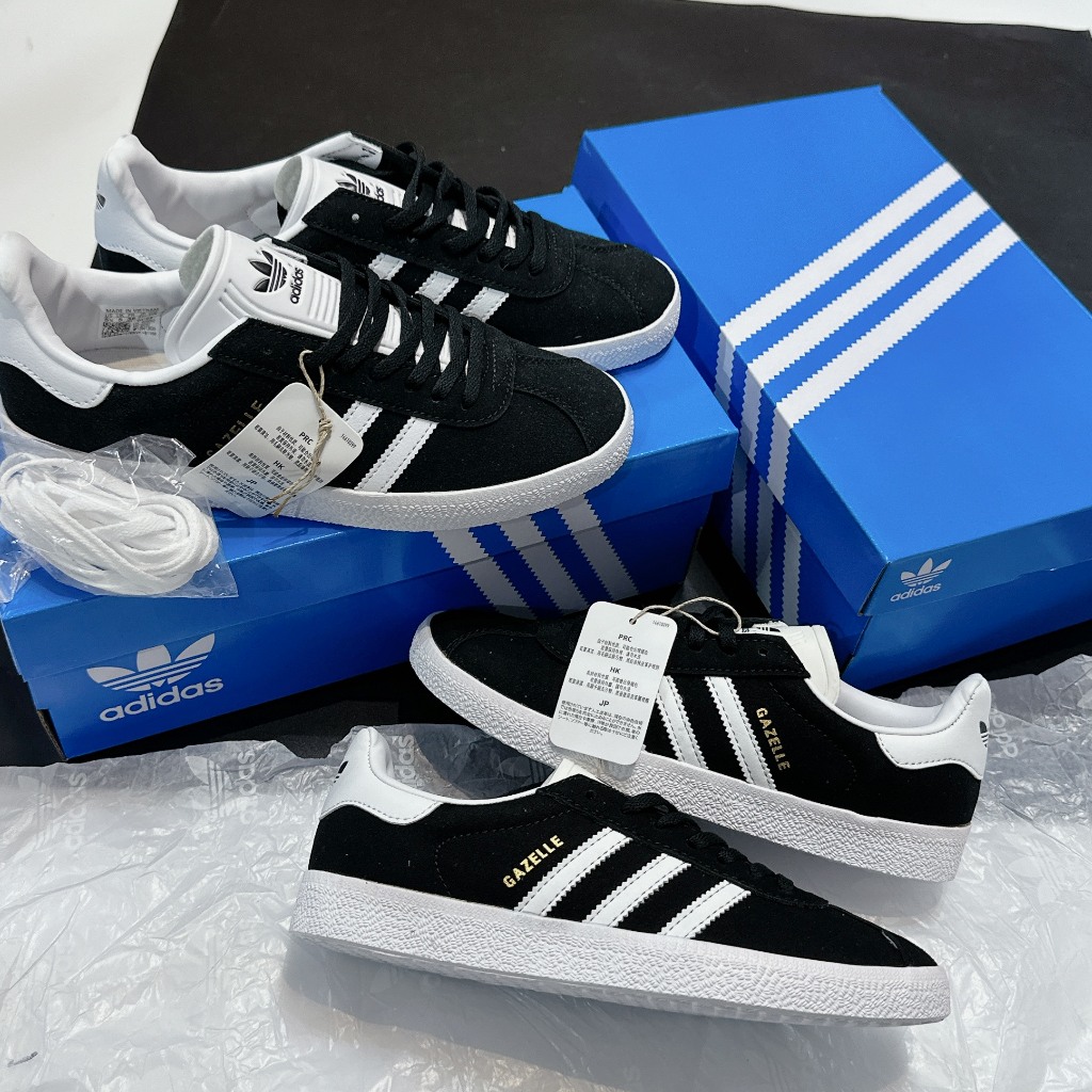 Giày Thể Thao Das Originals Gazelle Đen Nam Nữ Hot Trend Full Bill Box
